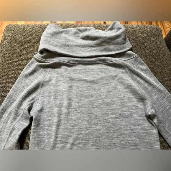 Woolly pro-knit merino wool long sleeve cowl neck tunic top with pockets… - Picture 10 of 16